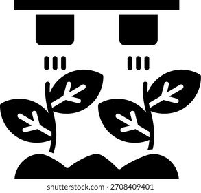 Línea de riego Vector Icon Design