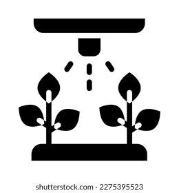 irrigation solid icon illustration vector graphic 