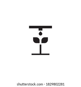 irrigation system vector icon design template