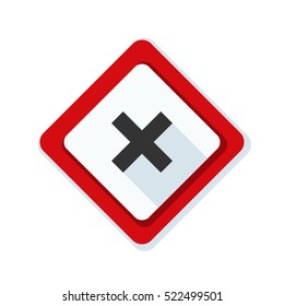 Irritant hazard sign