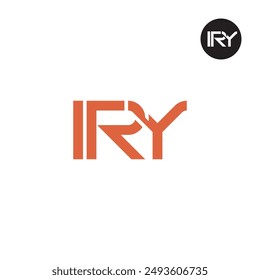 IRY Logo Letter Monogram Design