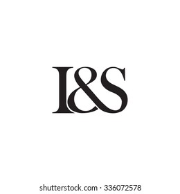 I&S Initial logo. Ampersand monogram logo