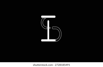 ES, SI MONOGRAMA DE LOGOTIPO DE LETRA ABSTRACTAS