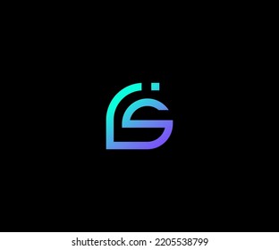 IS, SI Letter Logo Vector Template Abstract Monogram Symbol