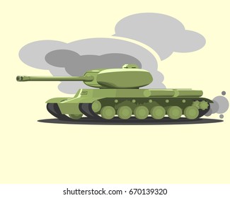 IS1 heavy soviet tank of the world war 2