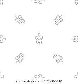 Isabella grapes pattern seamless vector repeat geometric for any web design