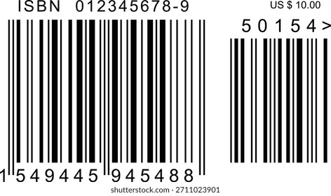ISBN barcode for books eps file