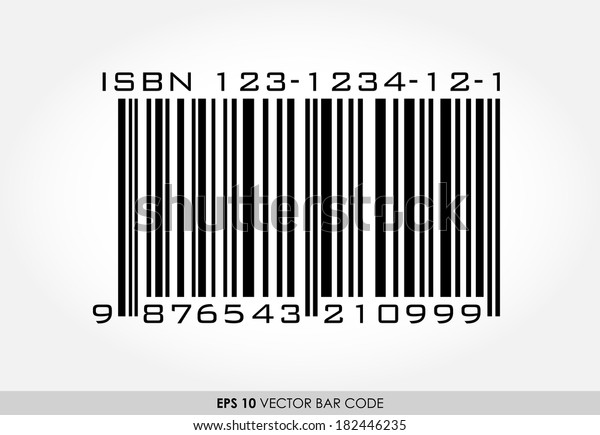 Image Vectorielle De Stock De Code Barres Isbn Pour Livres