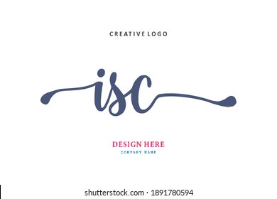 El logotipo de la inscripción de ISC es sencillo, fácil de entender y autorizado