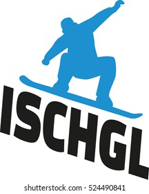 Ischgl snowboard