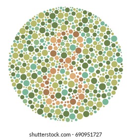 Ishihara Color Test, Color Blind