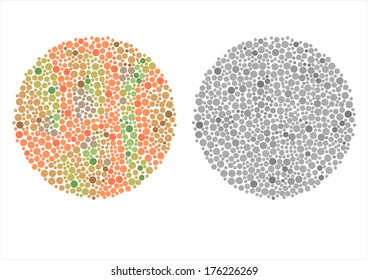 Color Blind Test Images Stock Photos Vectors Shutterstock