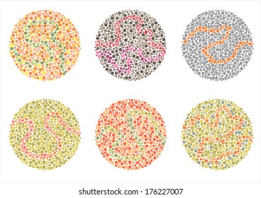 65 Ishihara test protanopia deuteranopia Images, Stock Photos & Vectors ...