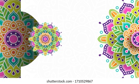 fondo de ornamento islámico, concepto creativo y de lujo, ramadan, eid, elemento