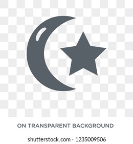 Islam icon. Trendy flat vector Islam icon on transparent background from Religion collection. 