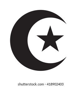 islam icon vector