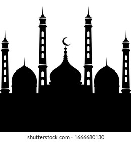 257 Madina Mosque Silhouette Images, Stock Photos & Vectors | Shutterstock