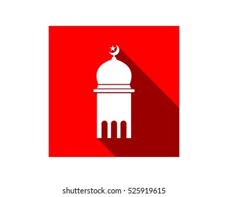 islam mosque islam muslim religion spirituality religious image vector icon