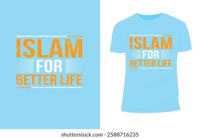 Islam is peace love and justice for all Islamic Quote T Shirt