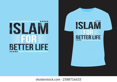 Islam is peace love and justice for all Islamic Quote T Shirt