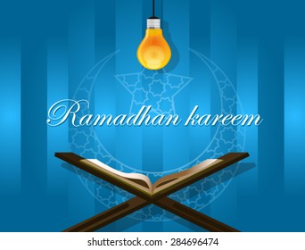 islam read quran under bulb koran ramadan ramadhan kareem ied mubarak