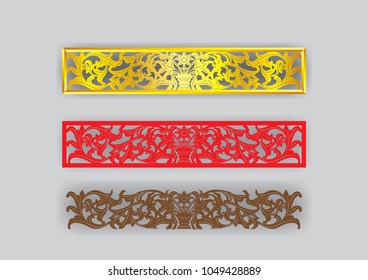 islam south thailand pattern vintage