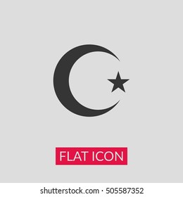 Islam symbol icon vector
