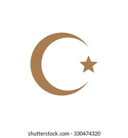 Islam symbol, vector illustration