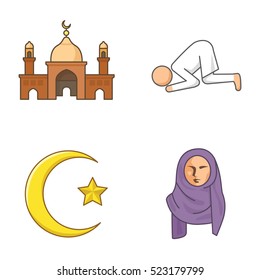 Islam vector icons
