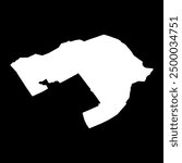 Islamabad capital territory map, federal territory of Pakistan. Vector illustration.