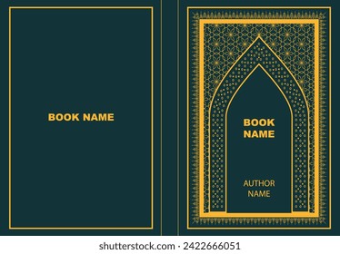 Islami Book Cover Design Vector