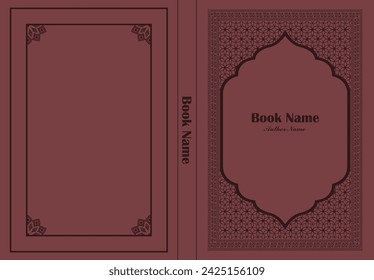 Islami Book cover vector design for religious book