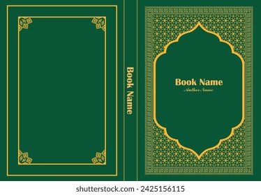 Islami Book cover vector design for religious book