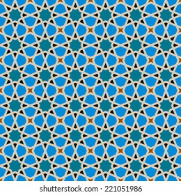 Islamic Abstract Geometric Background Seamless Pattern Stock Vector Royalty Free