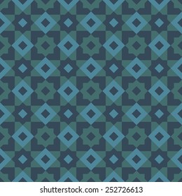 Islamic abstract geometric background. Seamless pattern. Vector illustration. 