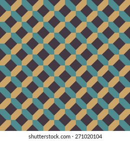 Islamic abstract geometric background. Seamless pattern. Vector illustration. 