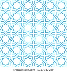 diseño de patrones de ornamentos islámicos abstractos para diseño de impresión y moda