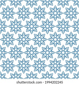Islamische abstrakte Ornamente, nahtloses Muster, arabische geometrische Ornamente für den Hintergrund