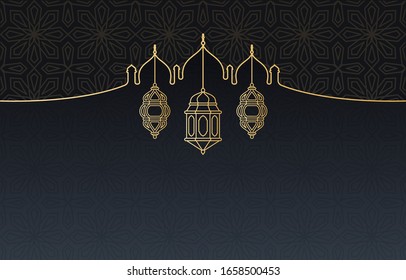 Linterna árabe islámica para Ramadán Kareem Eid Mubarak Antecedentes
