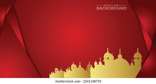 Islamic Arabic luxury Background gradient colour