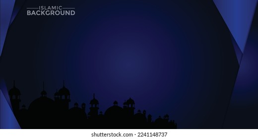 Islamic Arabic luxury Background gradient colour