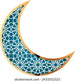 Islamic Art Elements for Muslim Celebration