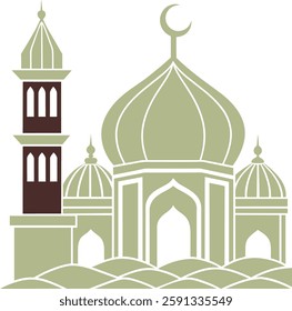 Islamic art Ramadan Mubarak festival