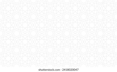 islamic background with arabic hexagonal ornament and arabian seamless geometric pattern texture use for ramadan wallpaper and eid banner