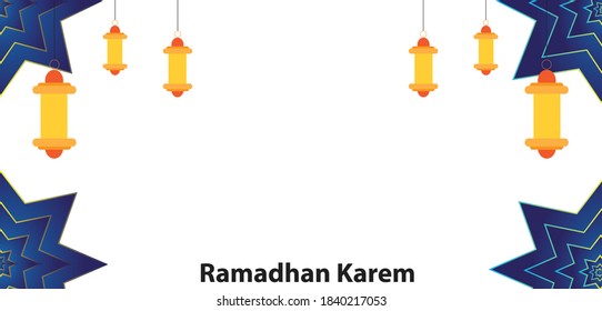 islamic background banner ramadhan karem,banner design