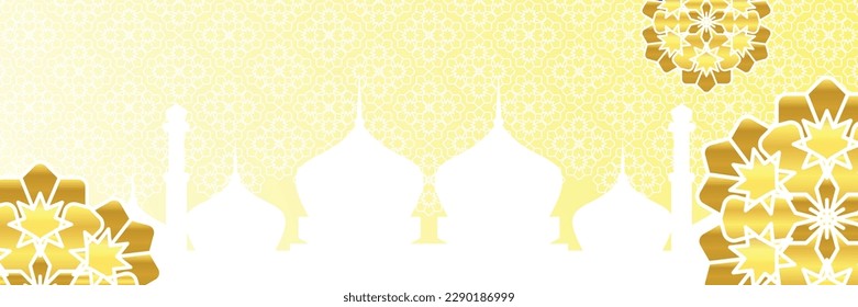 Islamic background, with beautiful mandala ornament. vector template for banners, greeting cards for Islamic holidays, eid al fitr, ramadhan, eid al adha