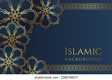 Islamic background with decorative ornament pattern. - Vector