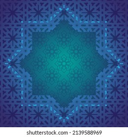 Islamic background design, creative background with gradient.