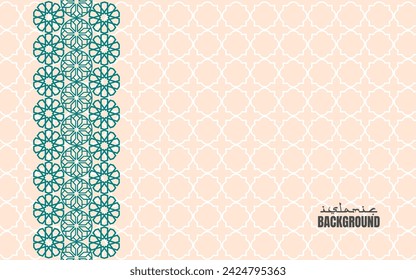 Islamic Background design Ramadan. Ramadan Background for cover, flyer, brochure, islamic. with empty space for text.