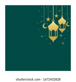 Islamic Background design for Ramadan Kareem Vector Template